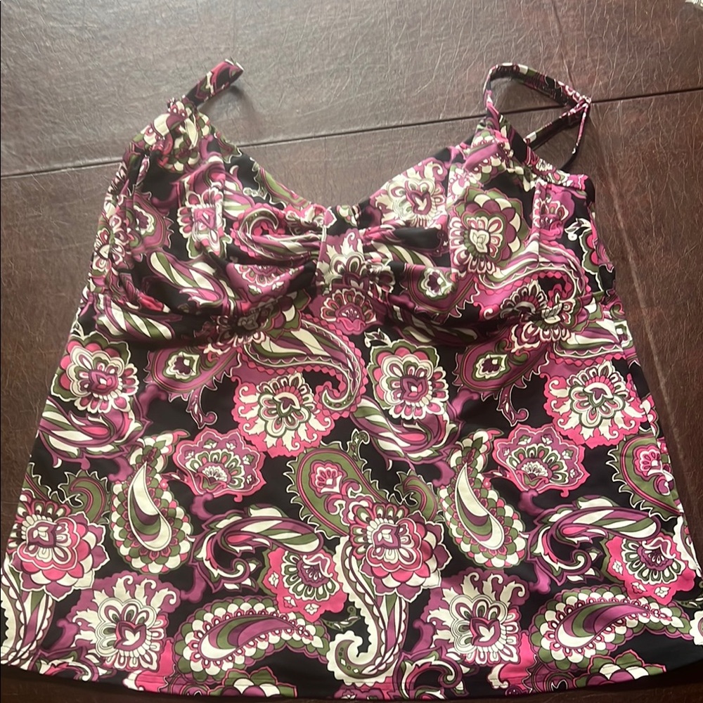 Floral tankini set - Picture 2 of 6